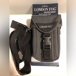 London Fog multipurpose case. Snap belt loop and detachable shoulder strap. NWT